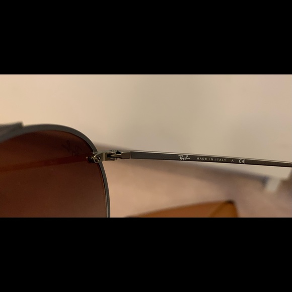 Rayban gradient brown sunglasses - Picture 4 of 14